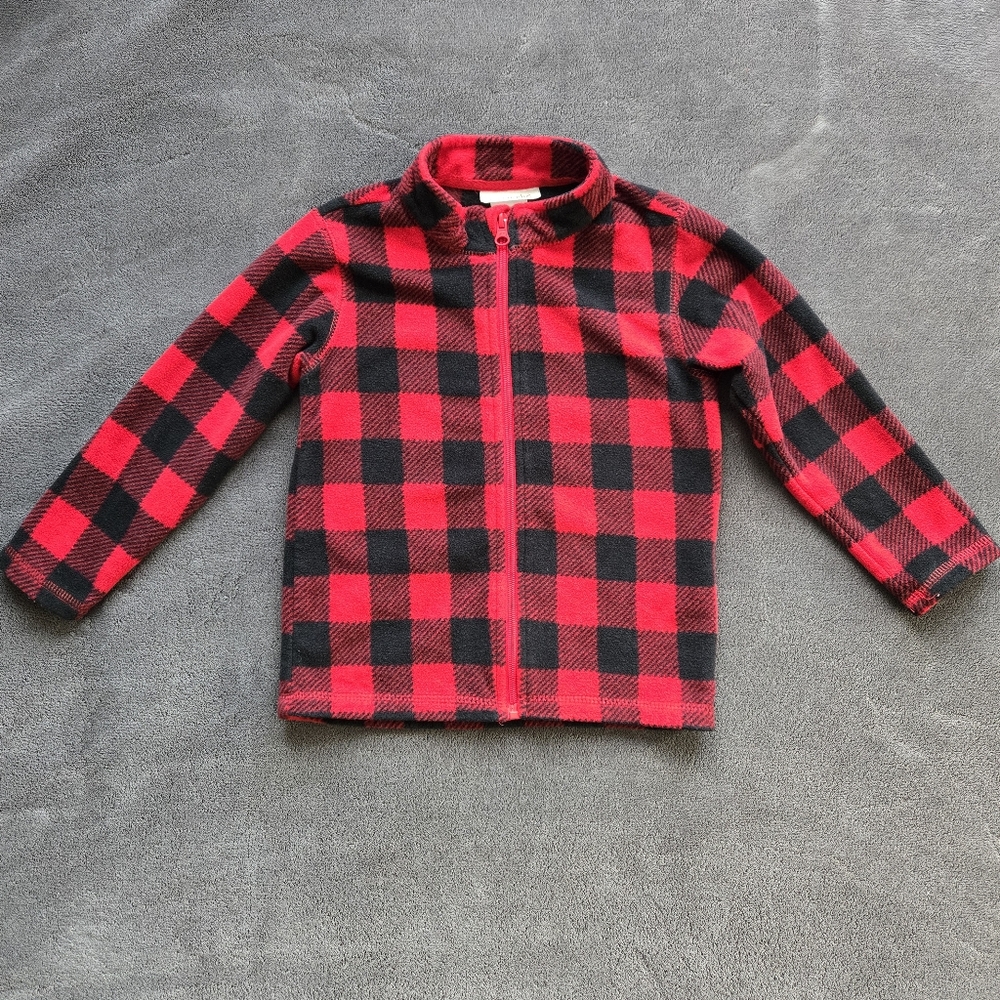 Toughskins Boys Fleece Lightweight Full Zip Sweater - Size 4T